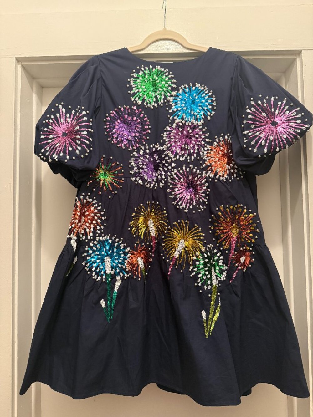 Queen of Sparkles Firework Dress sz XL
